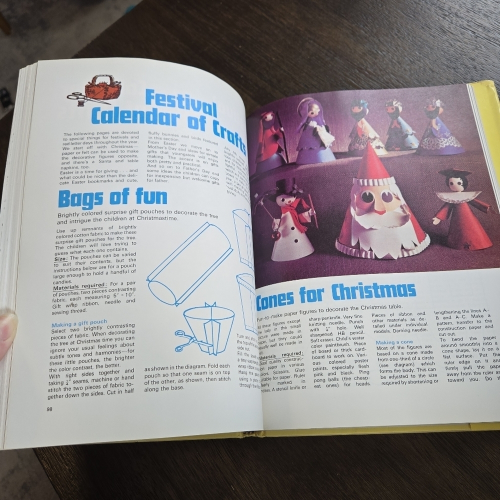 The Creative Crafts Yearbook 1979 Yellow Hardcover Vintage Book - Picture 6 of 7